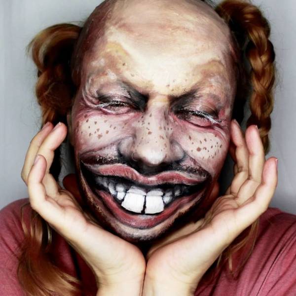 This Makeup Artist’s Works Are Super Creepy