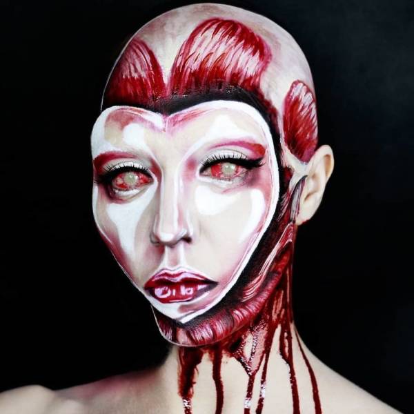 This Makeup Artist’s Works Are Super Creepy
