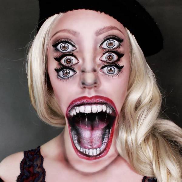 This Makeup Artist’s Works Are Super Creepy