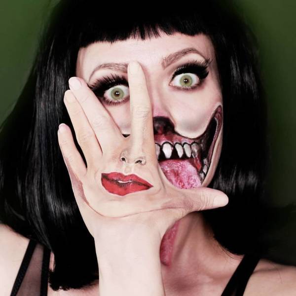 This Makeup Artist’s Works Are Super Creepy