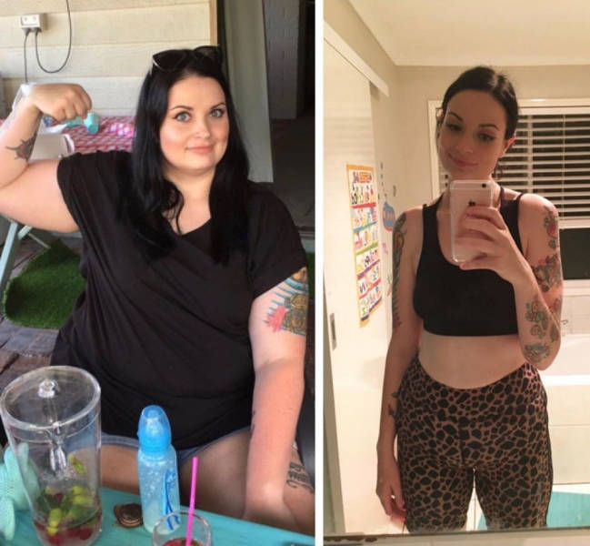 Mom Loses 60 Kilos In A Year