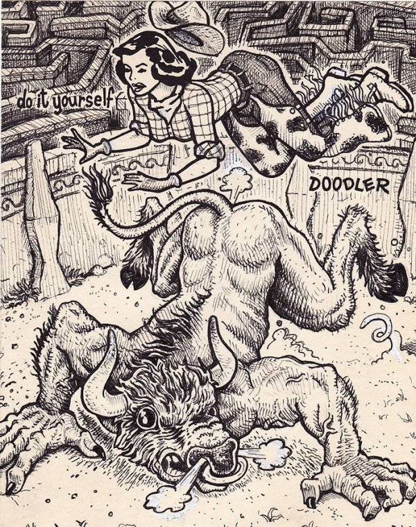 This Artist Is Never Afraid Of Doodle Challenges!