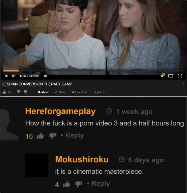 Pornhub’s Comment Section Is A Wild Ride!