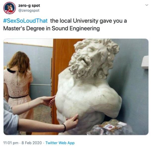 When Sex Is So Loud That…