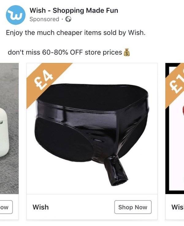 Wish.com Recommends Some Truly Twisted Stuff…
