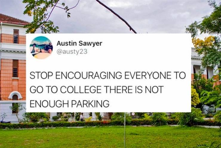 Ah, College Years…