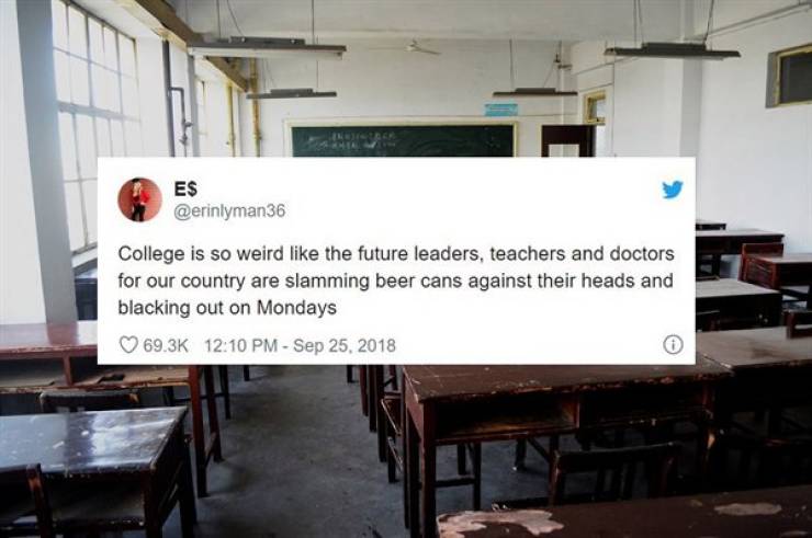 Ah, College Years…