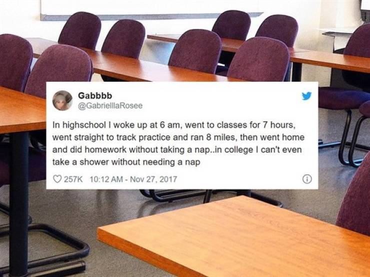 Ah, College Years…