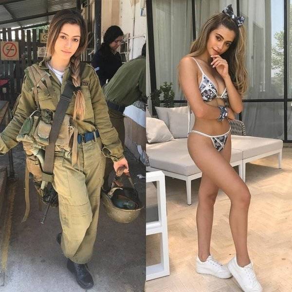 Beautiful In Uniform, Beautiful Without It!