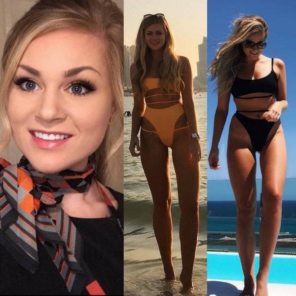 Fly Away With These Hot Flight Attendants