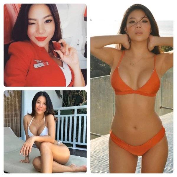 Fly Away With These Hot Flight Attendants
