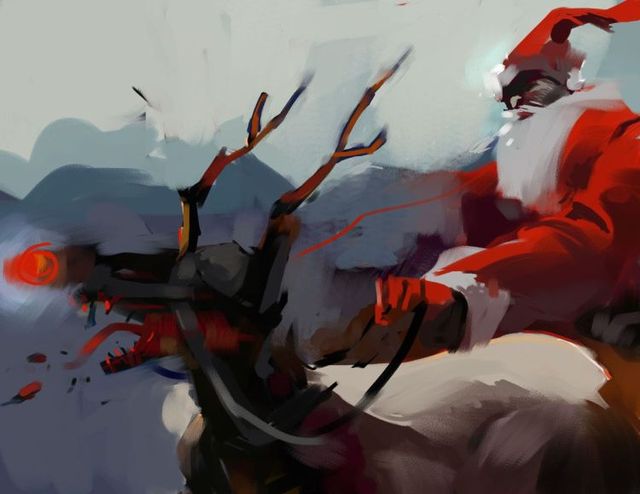 Pics with Santas (64 pics)