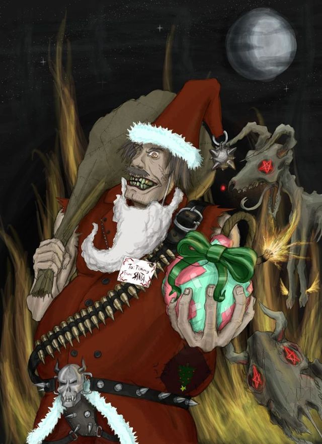 Pics with Santas (64 pics)