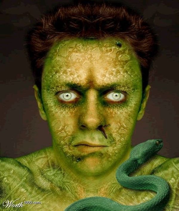 Scary faces (26 pics)