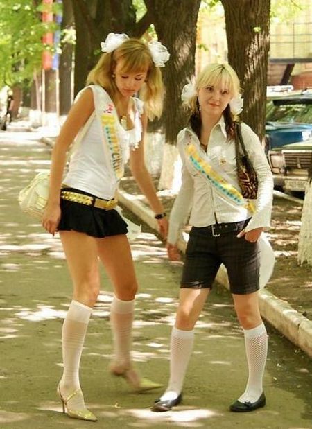 How Russian youth celebrates their graduation day (60 pics)