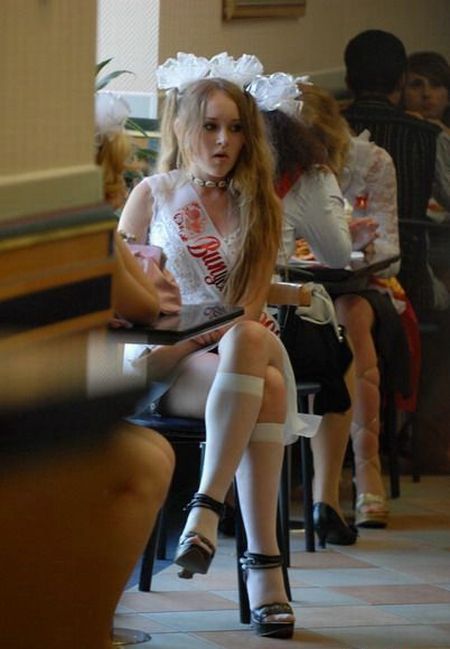 How Russian youth celebrates their graduation day (60 pics)