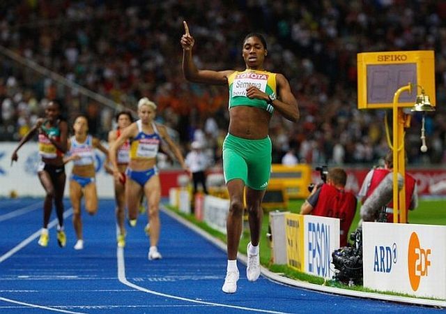 Athlete Caster Semenya - man or woman? (20 pics)