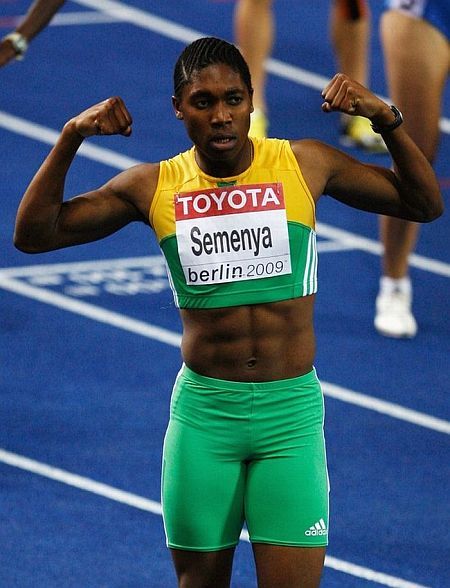 Athlete Caster Semenya - man or woman? (20 pics)