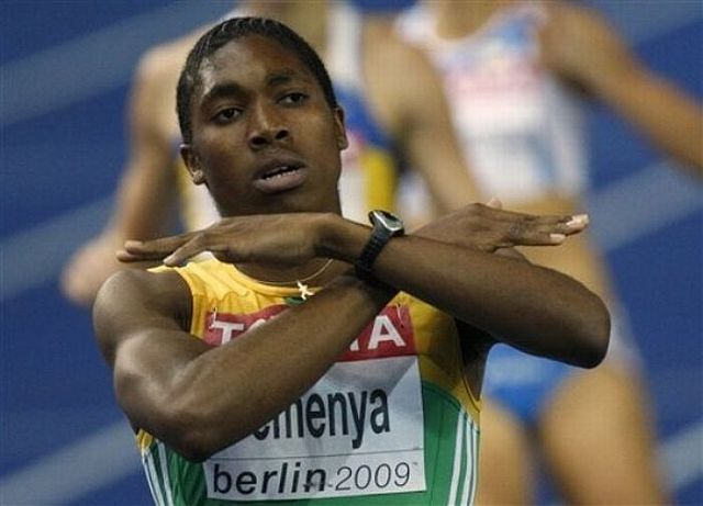 Athlete Caster Semenya - man or woman? (20 pics)