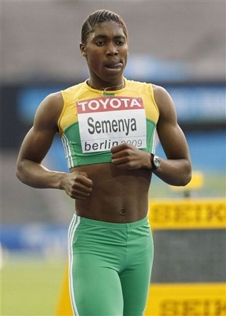 Athlete Caster Semenya - man or woman? (20 pics)