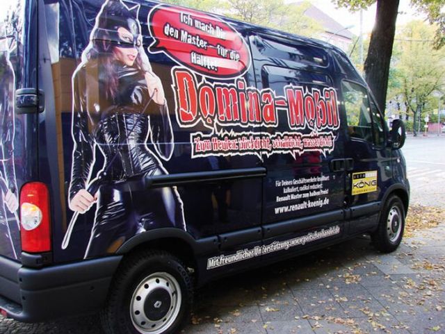 Domina-Mobil – S&M studio on wheels… (13 pics) Domina-Mobil – S&M studio on wheels… (13 pics)