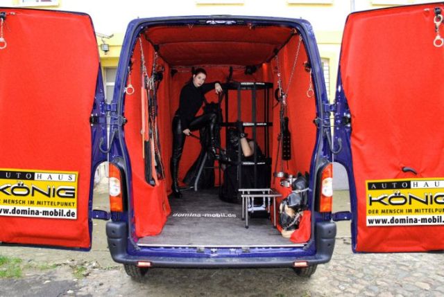 Domina-Mobil – S&M studio on wheels… (13 pics)