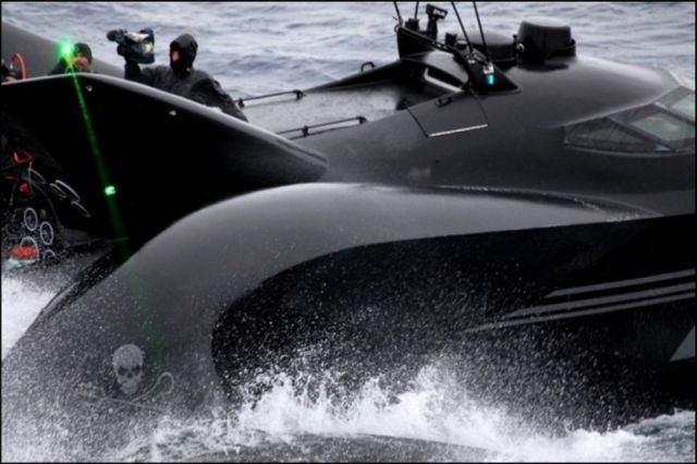 Trimaran Ady Gil Goes Down (15 pics + 2 videos)