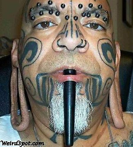 Strange Body Modifications (20 pics)