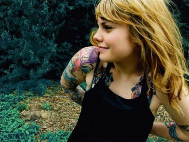 Compilation of Girls with Tattoos. Part 2 (33 pics)