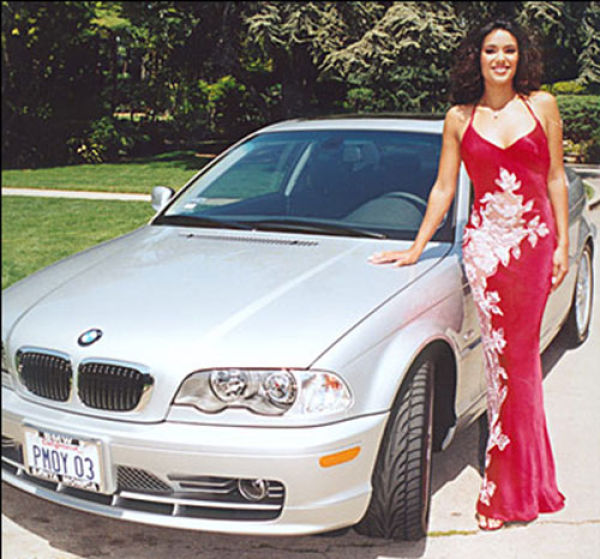 Sexy Playboy Playmates of the Year and Pink Cars (38 pics)