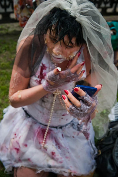 Zombie Walk in Moscow (84 pics)