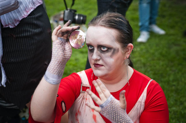 Zombie Walk in Moscow (84 pics)