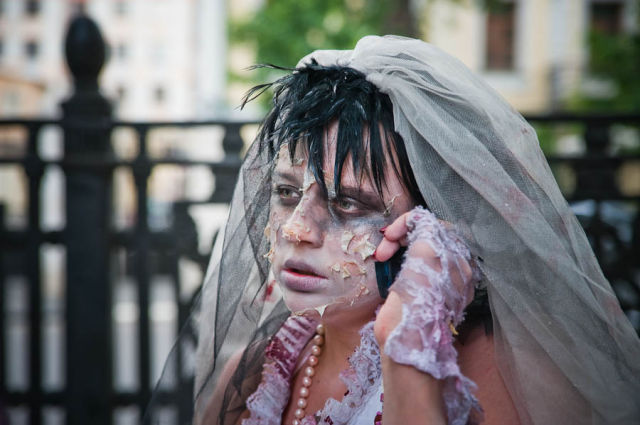 Zombie Walk in Moscow (84 pics)