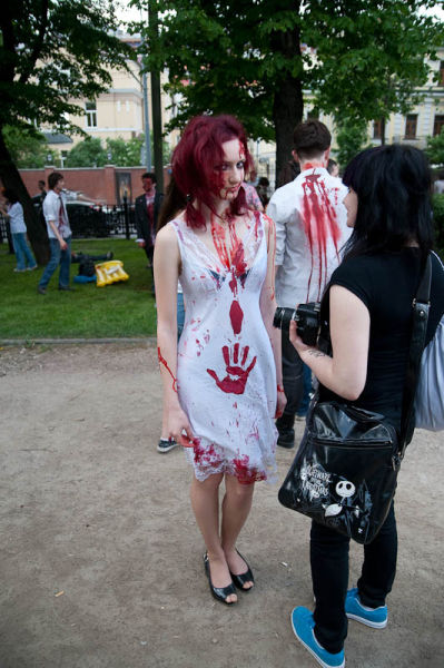 Zombie Walk in Moscow (84 pics)