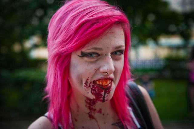 Zombie Walk in Moscow (84 pics)