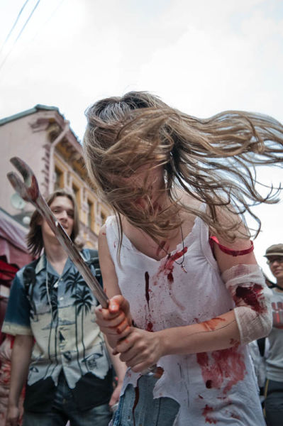 Zombie Walk in Moscow (84 pics)