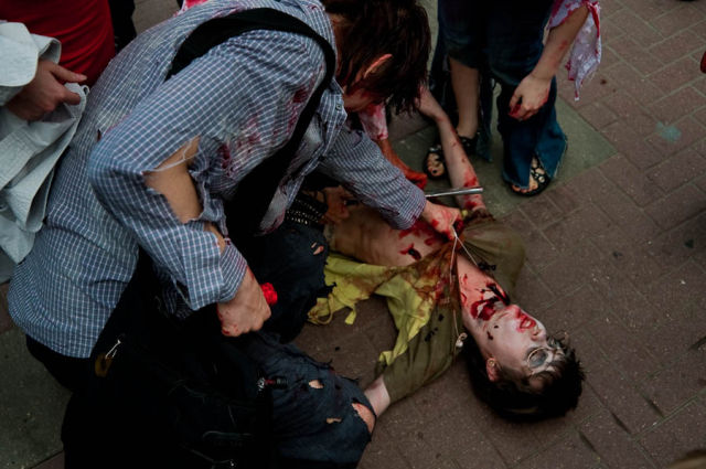 Zombie Walk in Moscow (84 pics)