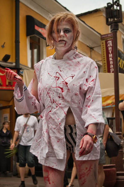 Zombie Walk in Moscow (84 pics)
