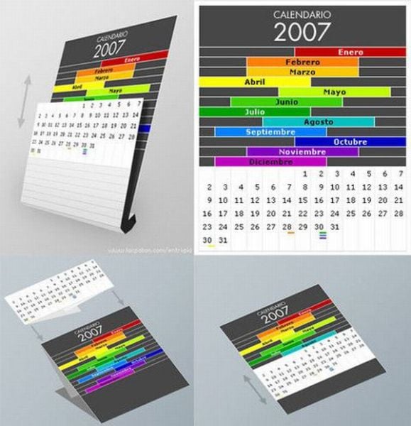 Such Creative and Unique Calendars (61 pics) Such Creative and Unique Calendars (61 pics)