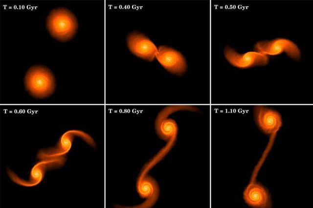 Amazing Galaxy Mergers (3 pics) Amazing Galaxy Mergers (3 pics)