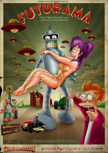 Works of Art Inspired by Futurama TV Show (39 pics) Works of Art Inspired by Futurama TV Show (39 pics)