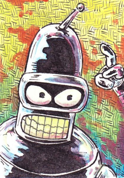 Works of Art Inspired by Futurama TV Show (39 pics)