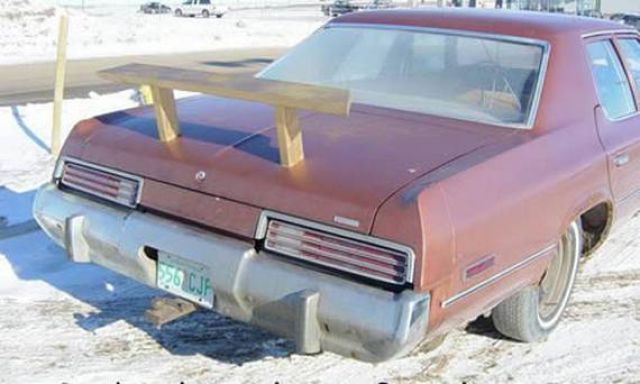 Ridiculous Car Spoilers (15 pics)