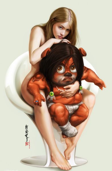 Stunning CG Girls (40 pics)