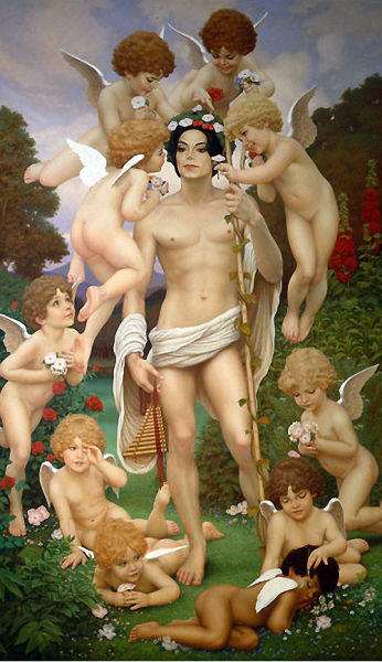 Michael Jackson Kitsch Art