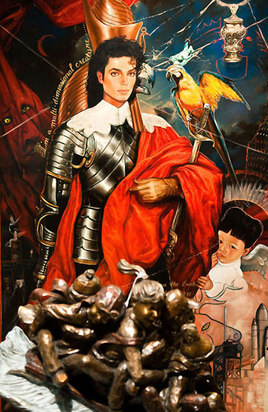 Michael Jackson Kitsch Art