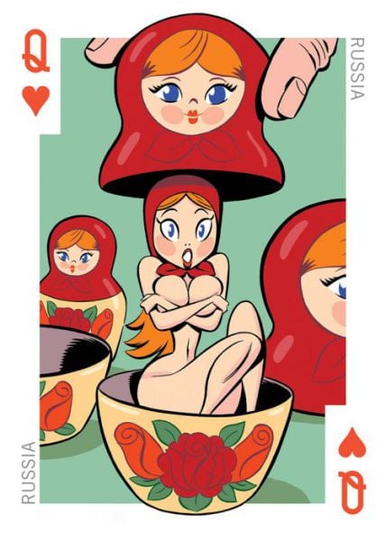 Playing Cards That Are Somewhat Risque