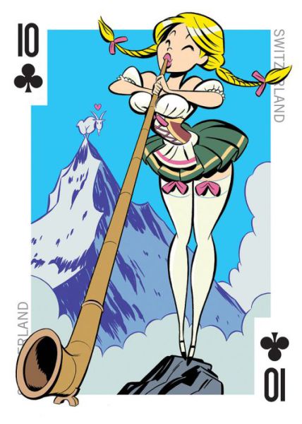 Playing Cards That Are Somewhat Risque