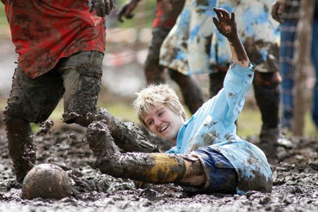 Swamp Soccer: Cool or Stupid?