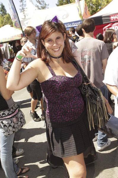 Girls from Rockstar Mayhem Festival 2011